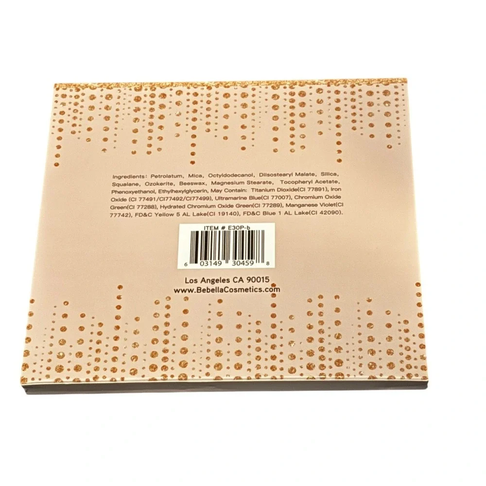 BeBella Cosmetics Go Pro Palette Vol. 2 Eyeshadow 25 Pan Matte Shimmer E30P-b